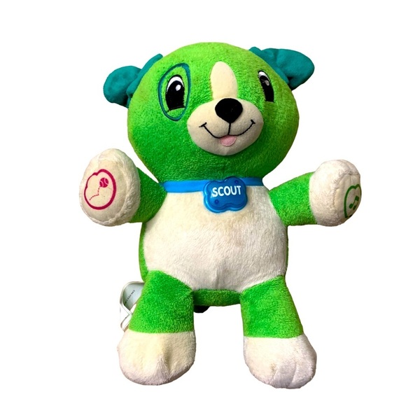 Leap Frog | My Pal Scout | Battery Operated Green White Button Responds PC Mac - Picture 1 of 10